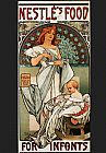 Alphonse Maria Mucha Nestles Food for Infants painting